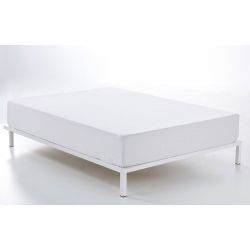 Sábana Bajera Combi Liso Algodón 300 Hilos Es-tela