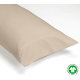 Funda de Almohada Qutun Algodón Orgánico Doble Pespunte 300 Hilos