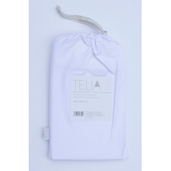 Sábana Bajera 100% Algodón Telia Home Liso Satén 600 Hilos