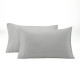 Funda de Almohada Qutun Algodón Orgánico Vainica 300 Hilos