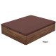 Canapé Abatible Flex Madera 25 Tapa Tejido 3D