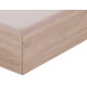 Canapé Abatible Madera 25 Con Zapatero y Tapa Con Tejido 3D de Flex